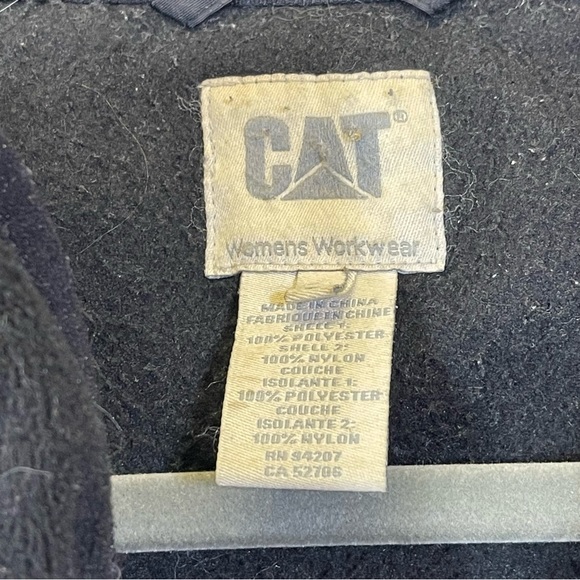 CAT Fleece Jacket, Size Large. In good used condition! - Picture 3 of 8